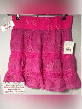 BNWT Free People Pink Miniskirt XS PRICE FIRM NO BUNDLE DISCOUNTS NO OFFERS